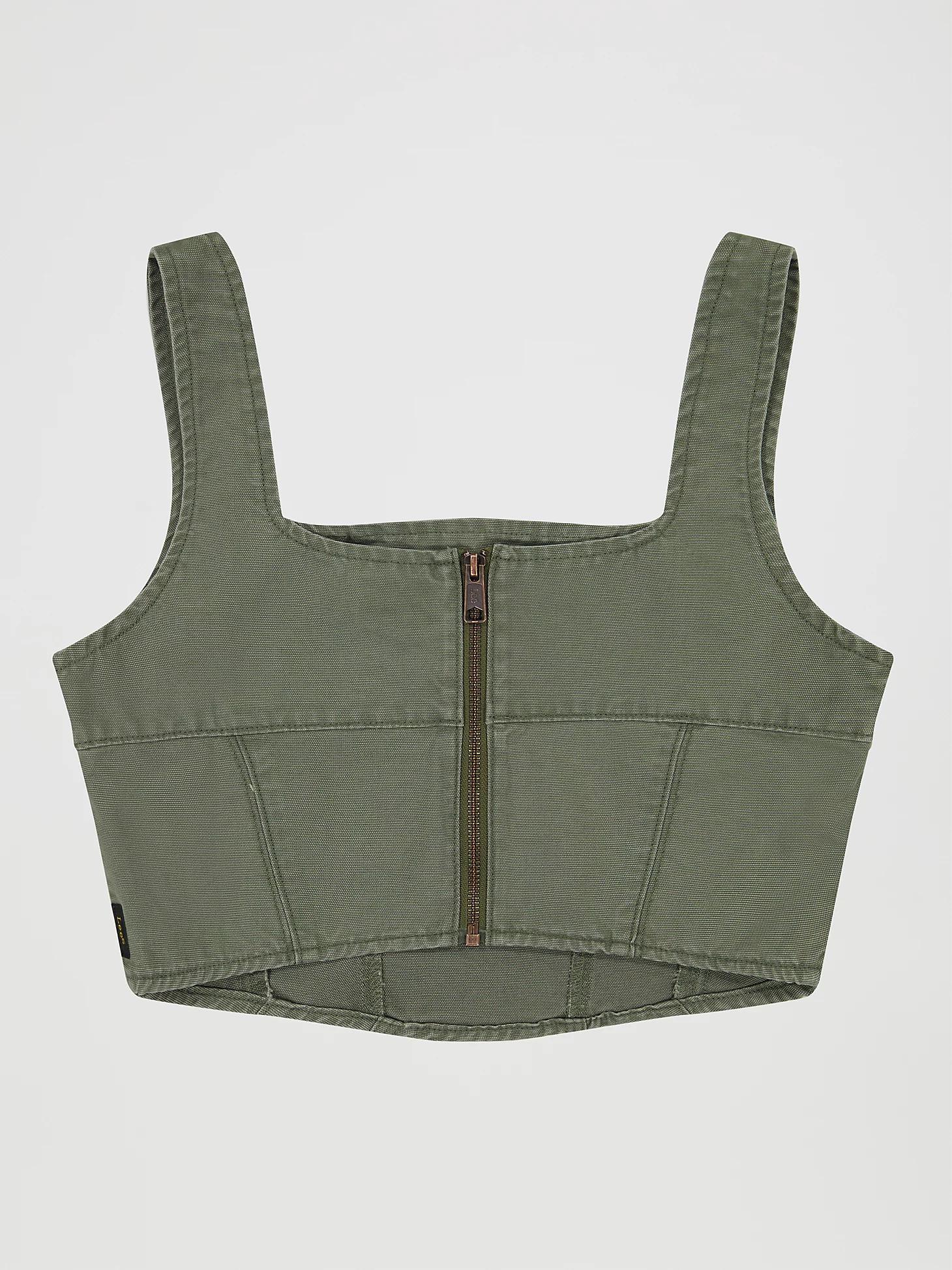 Women's Slim Corset Tank | Women's Tops & Tees | Lee® Product Image