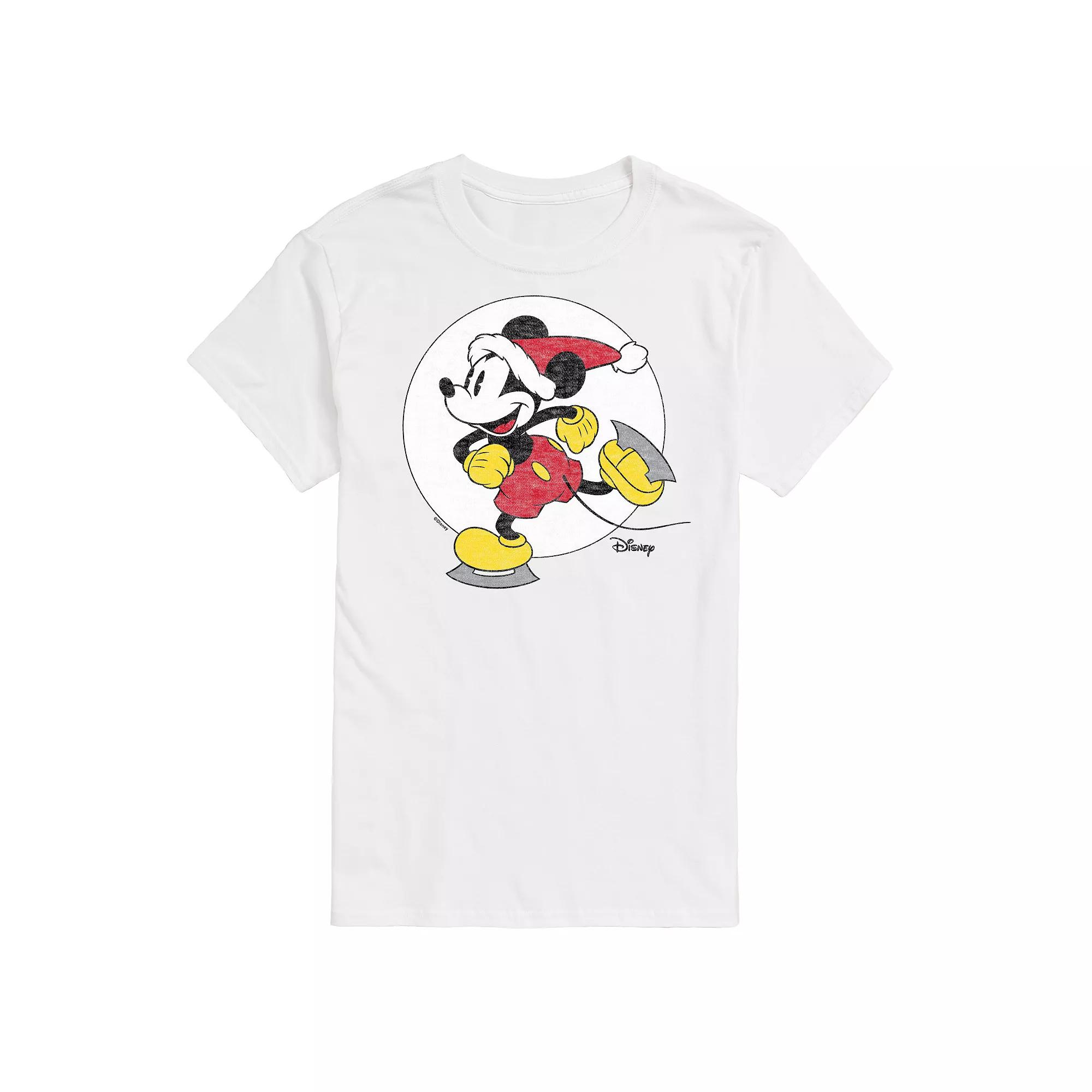 Disney's Big & Tall Mickey Skating Graphic Tee, Men's,  Product Image