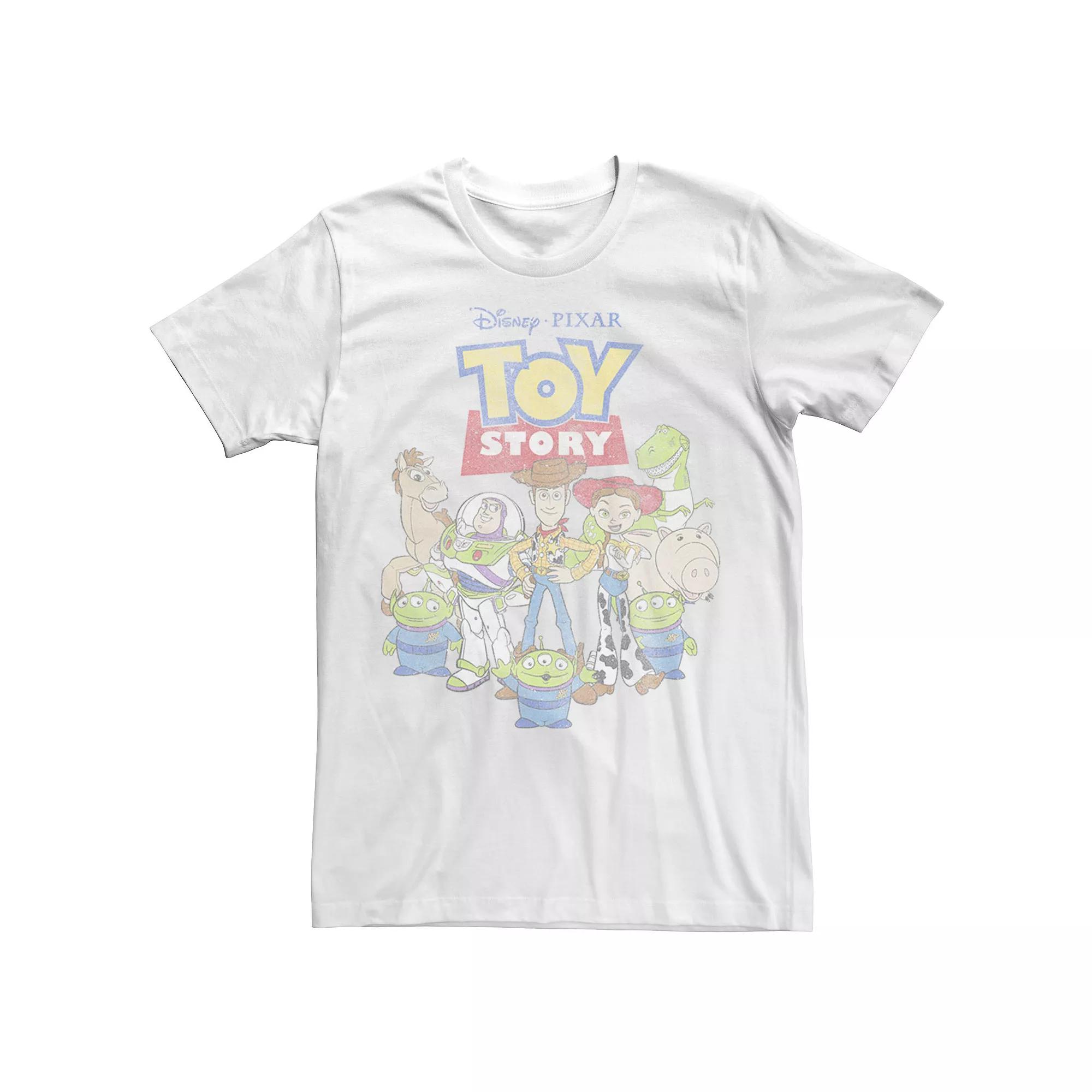 Disney / Pixar's Toy Story Men's Character Portrait Graphic Tee, Size: 3XL, White Product Image