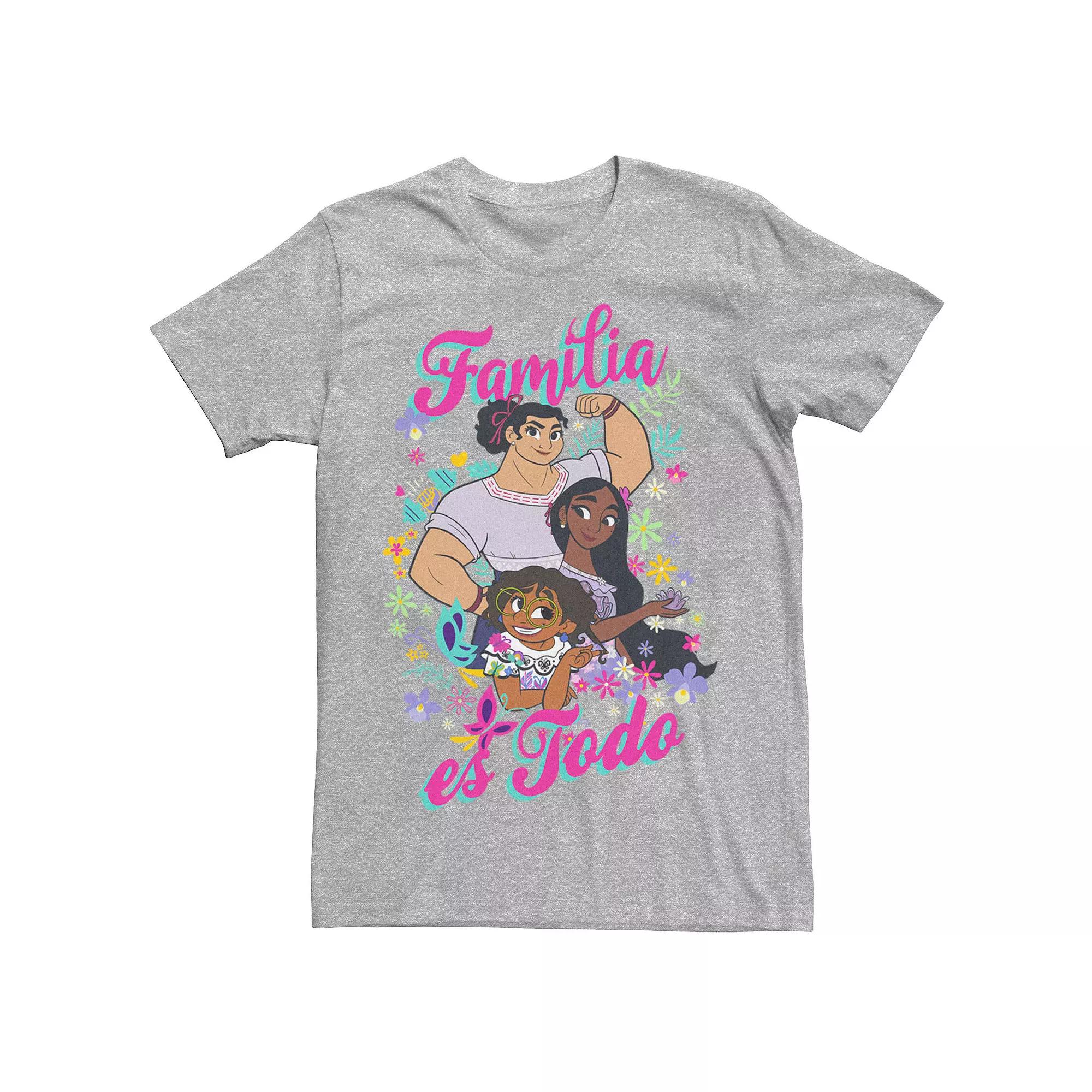 Disney's Encanto The Madrigal Familia Es Todo Men's Tee,  Product Image