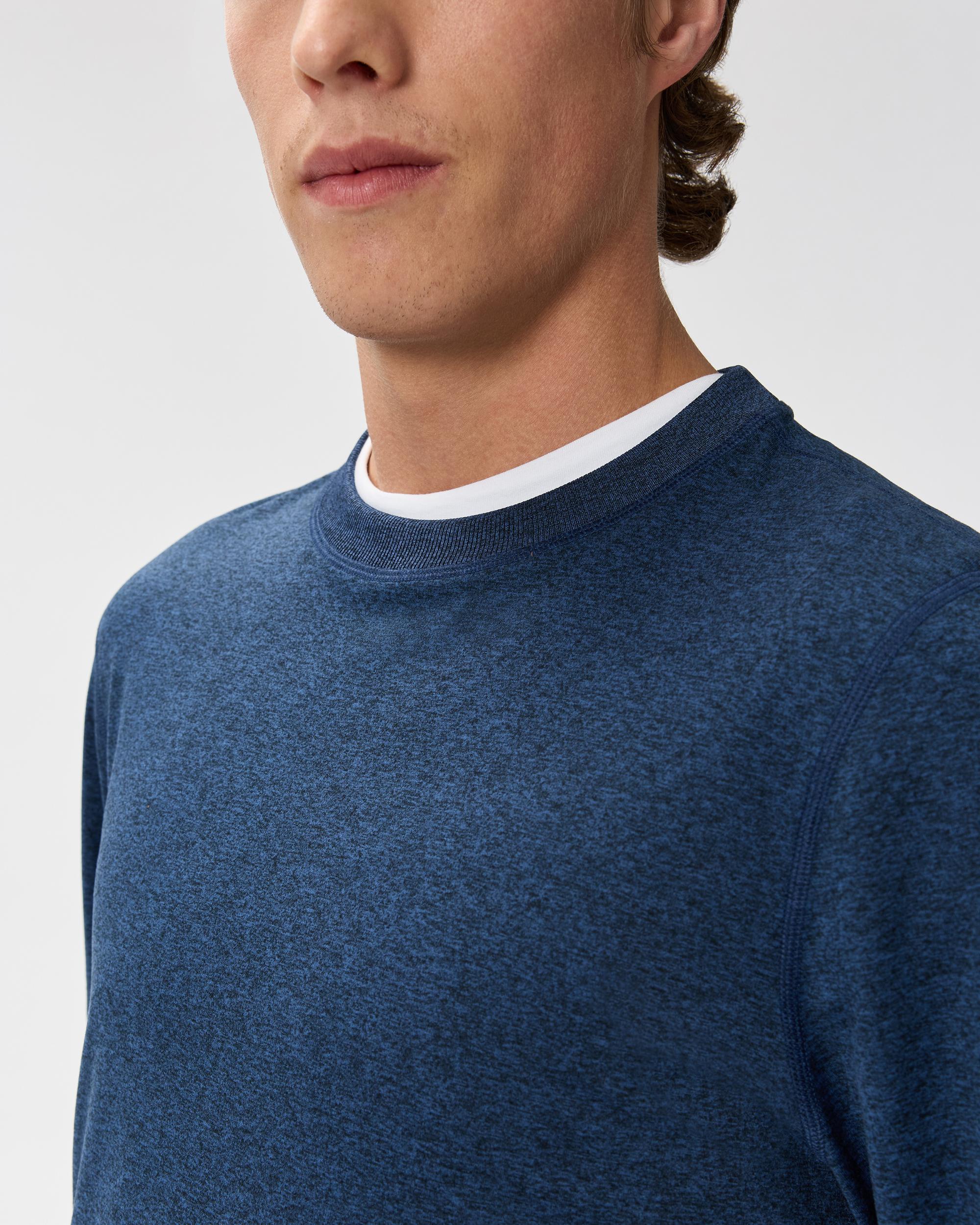 Quince | Men's Flowknit Performance Crew Sweatshirt Recycled Polyester Product Image