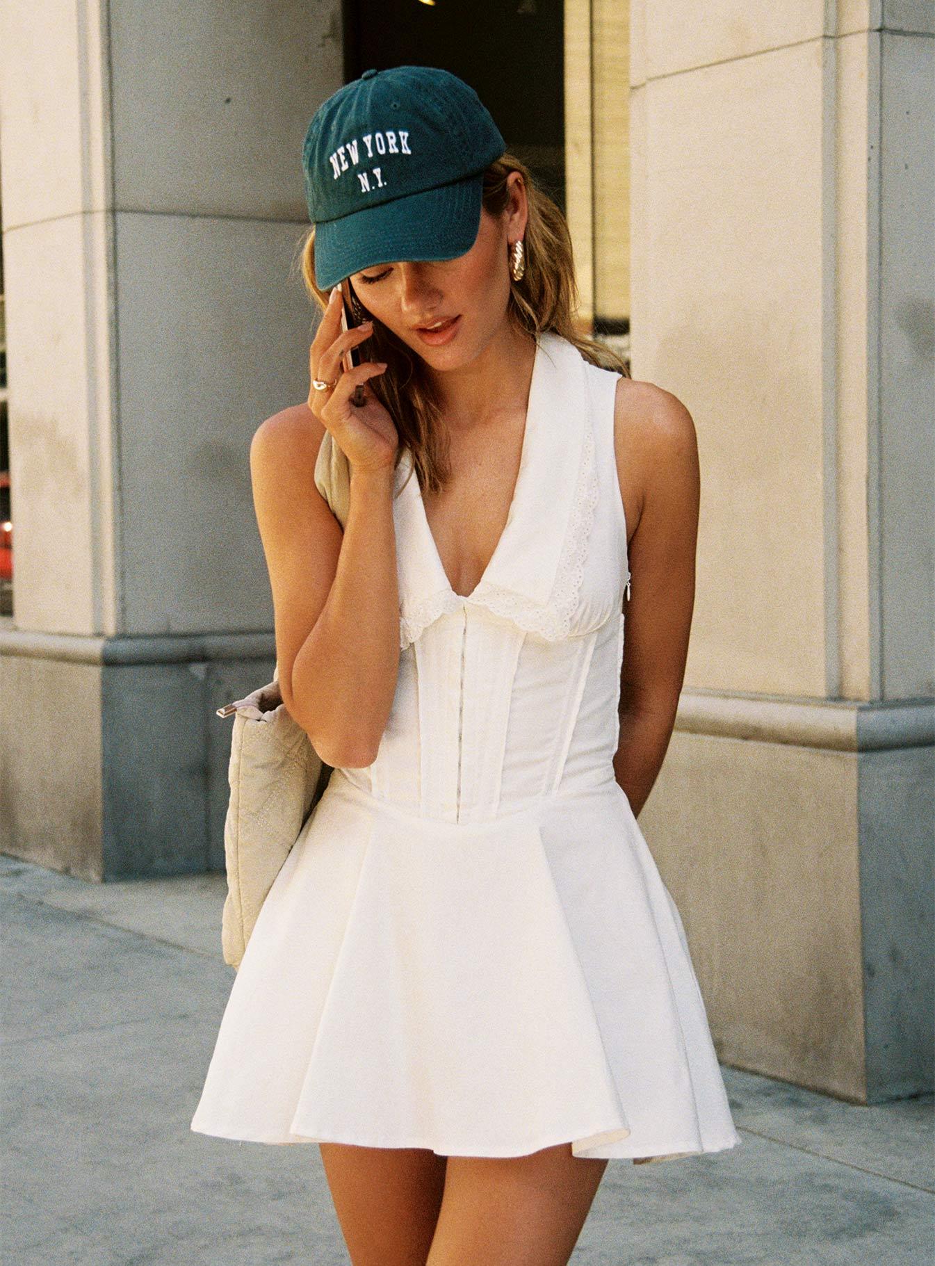 Haworth Mini Dress White Product Image