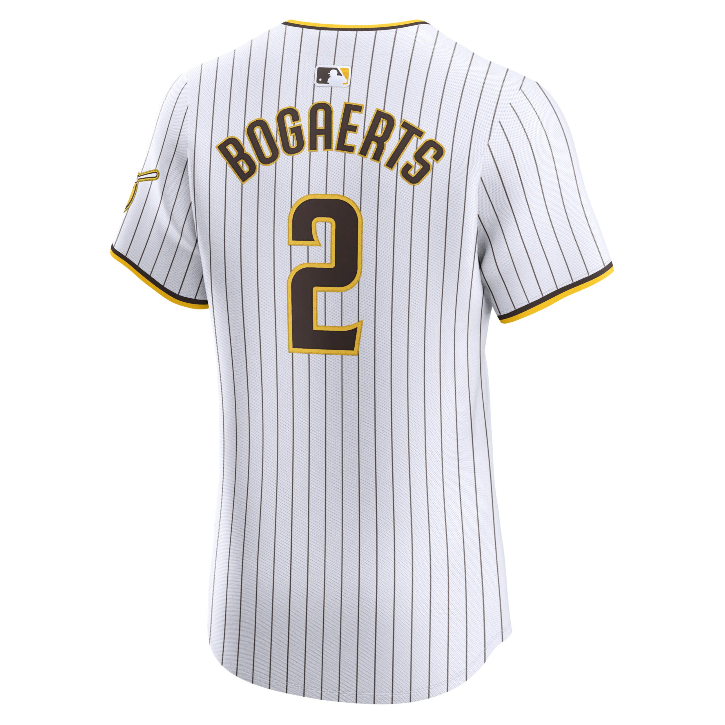 Men's Nike Xander Bogaerts White San Diego Padres Home Elite Jersey,  Product Image