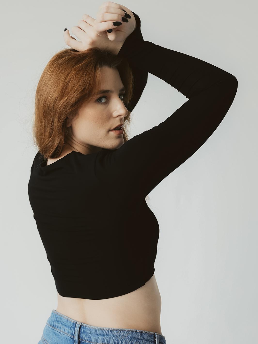 Long Sleeve Square Neck Brami Product Image