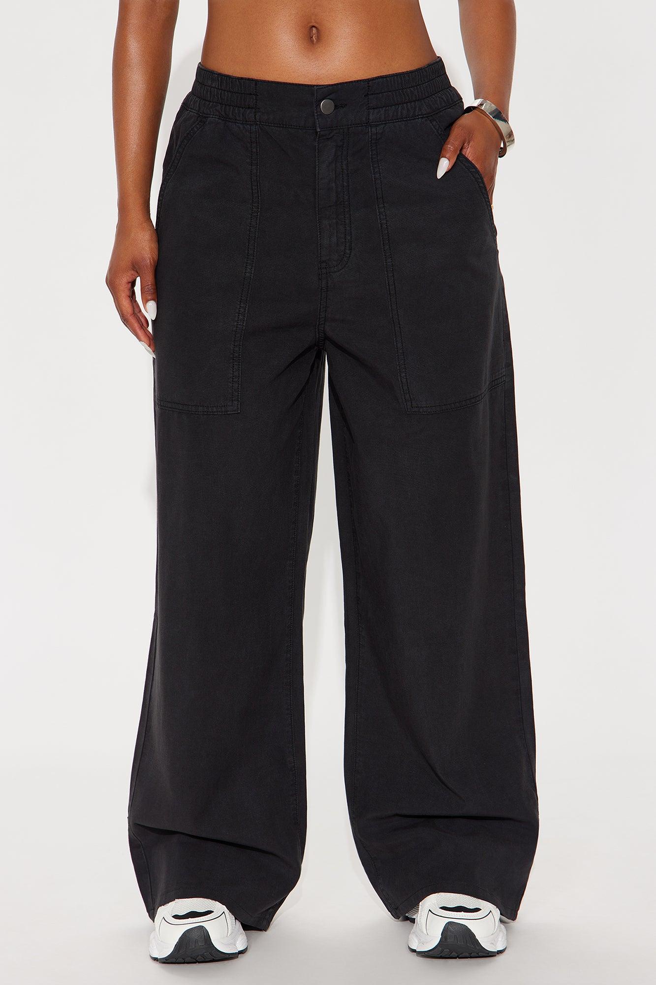 Daphne Cuffed Pant - Black Female Product Image