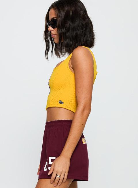 ASU Soffee Shorts Maroon Product Image