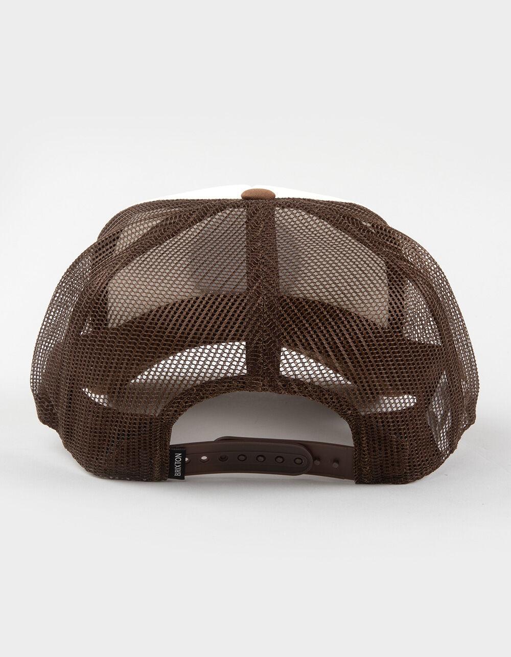 BRIXTON Out After Dark Womens NetPlus® Trucker Hat - BROWN COMBO Product Image