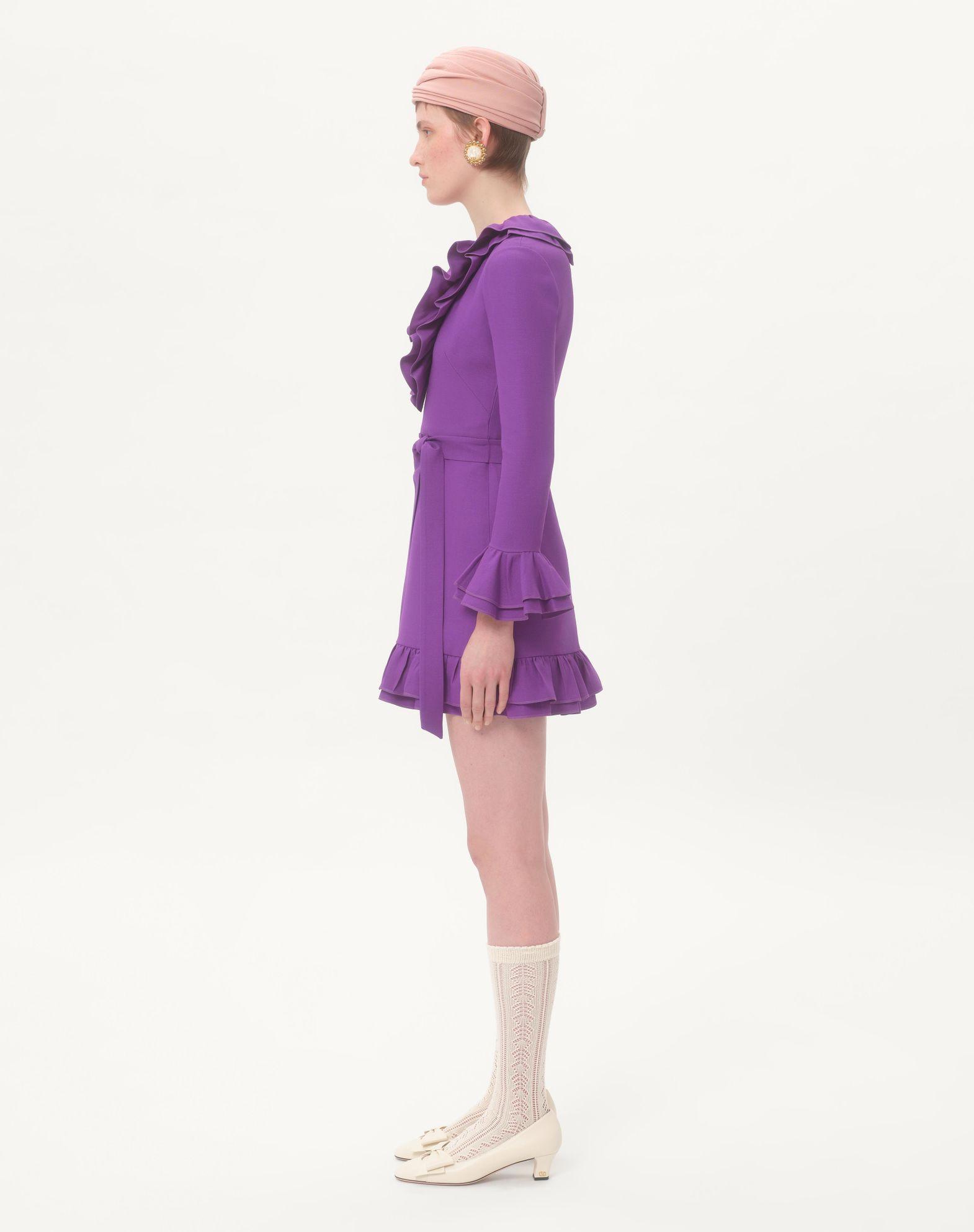 Crepe Couture Short Dress  Product Image