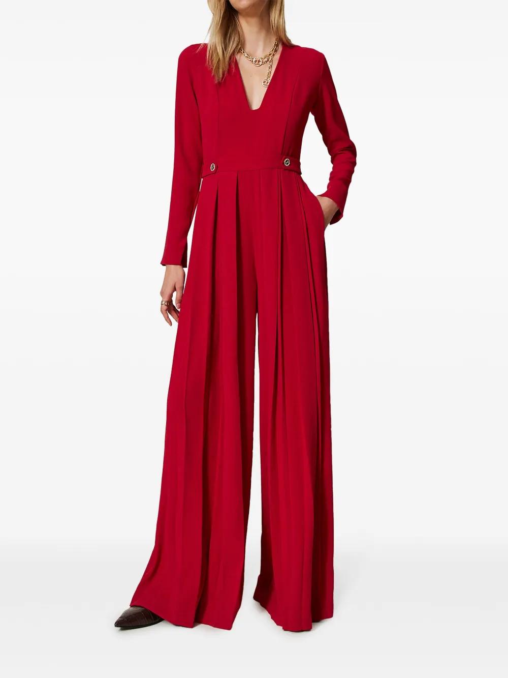 pleated jumpsuit Product Image