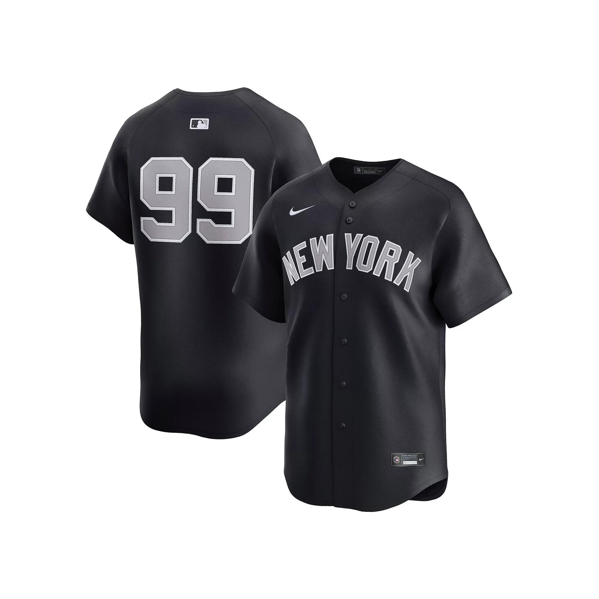 Men's Nike Aaron Judge Navy New York Yankees Alternate Limited Player Jersey, Size: Small, Blue Product Image