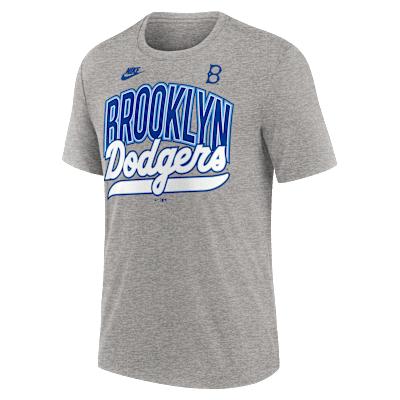 Brooklyn Dodgers Cooperstown Retro Nike Mens MLB T-Shirt | NJFD06GKB-PY9 Product Image