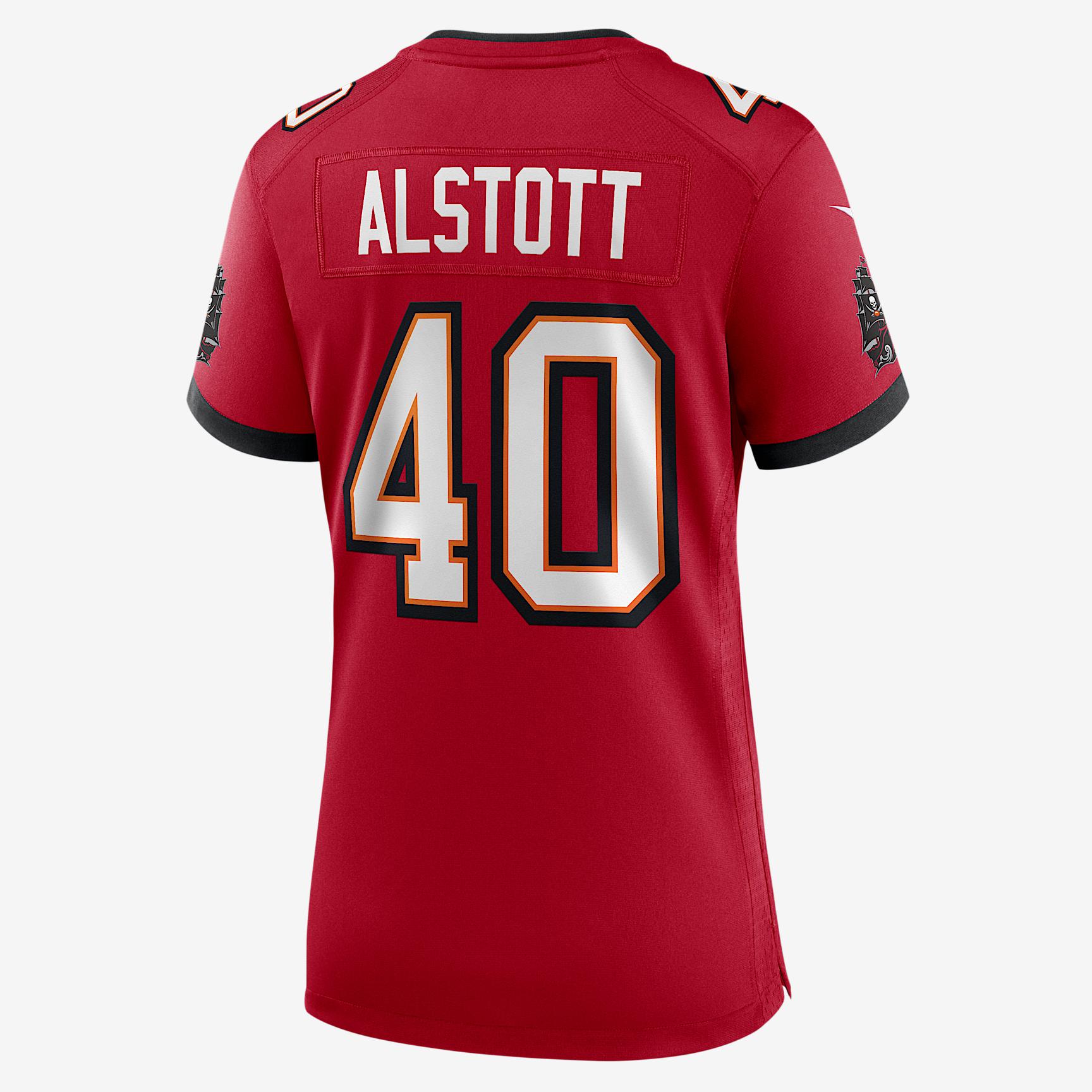Mike Alstott Tampa Bay Buccaneers 50th Anniversary Women’s Nike NFL Game Jersey Product Image