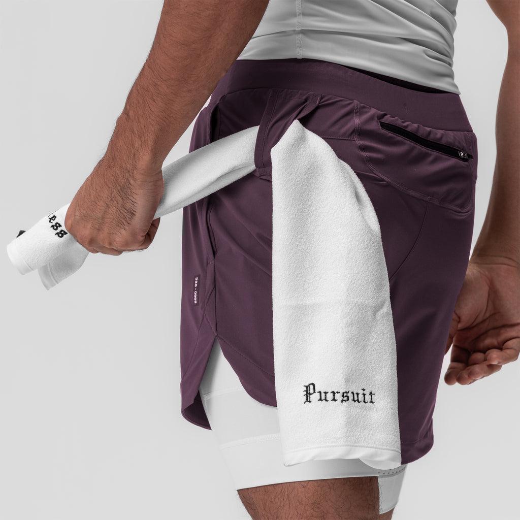 0866. Tetra-Lite® 7" Liner Short - Nightshade "Cyber"/White Male Product Image