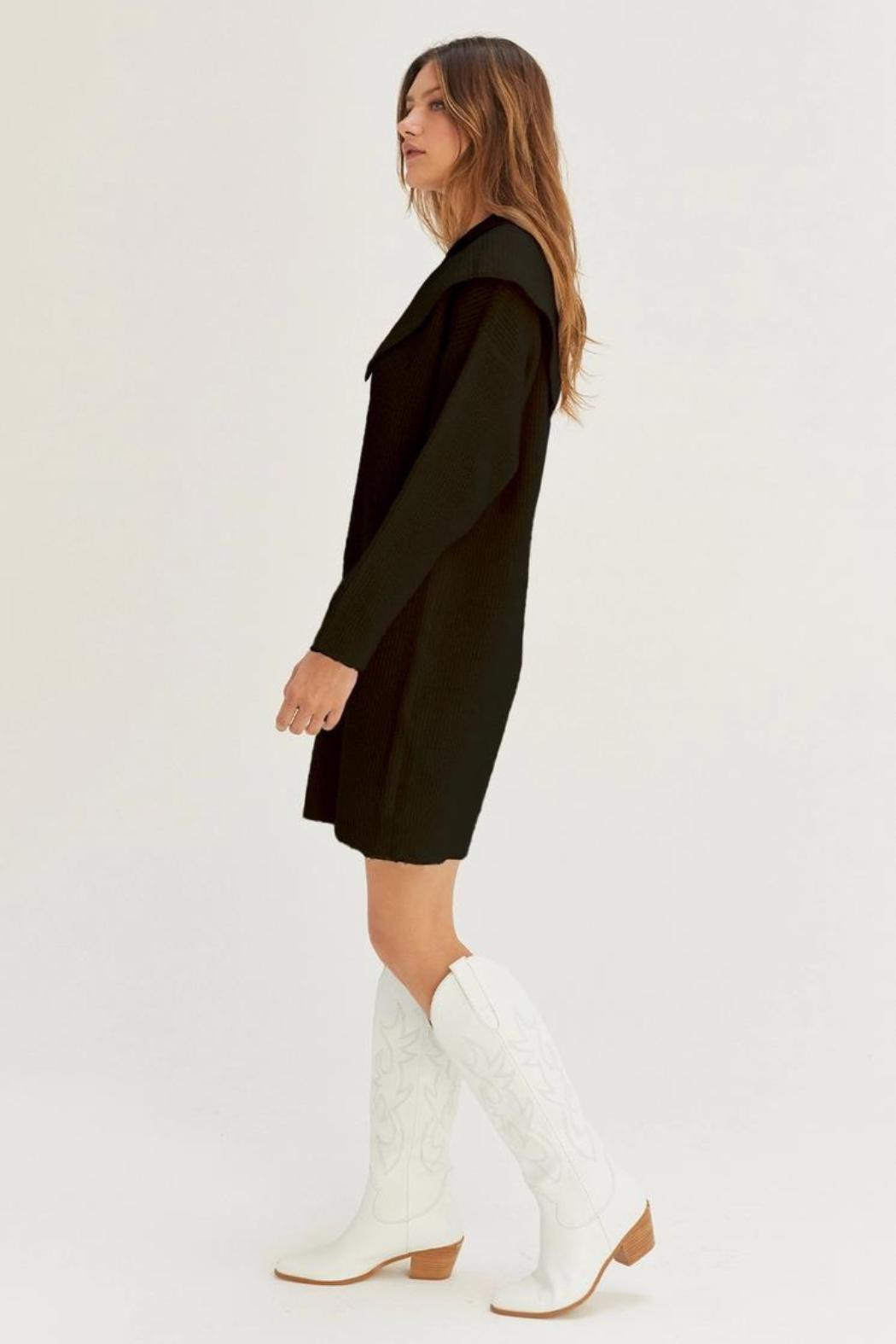 "Arosa" Asymmetric Sweater Dress Product Image
