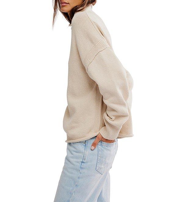Free People We The Free Torres Roll Neck Long Sleeve Sweater Product Image