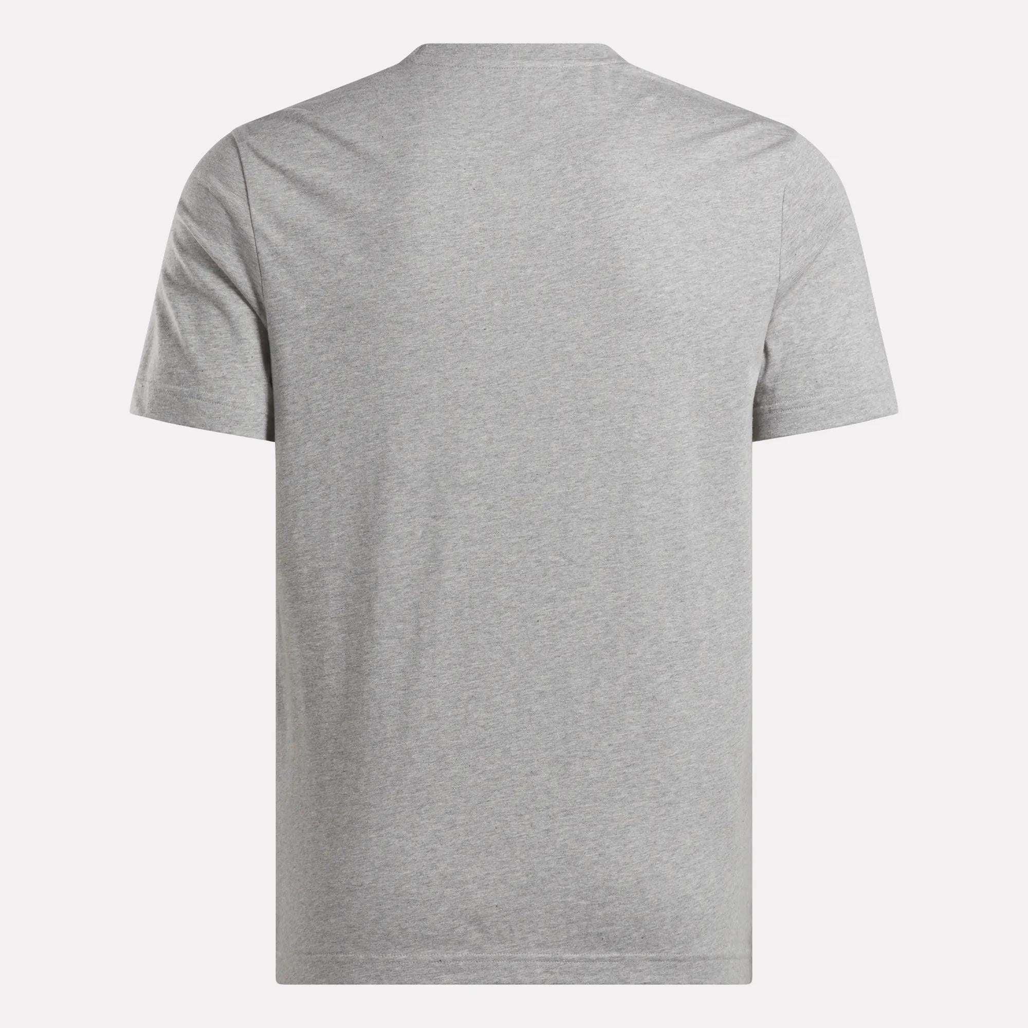 Men's Reebok Identity Big Stacked Logo T-Shirt Male Product Image