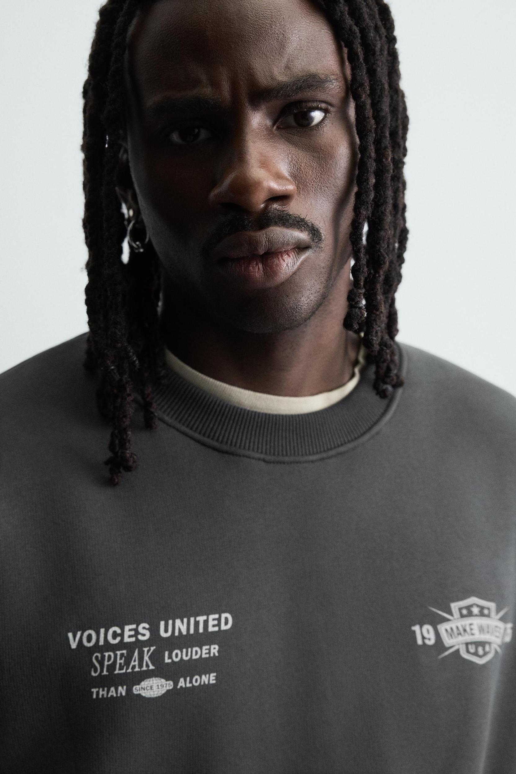 COMBINED PRINT SWEATSHIRT Product Image