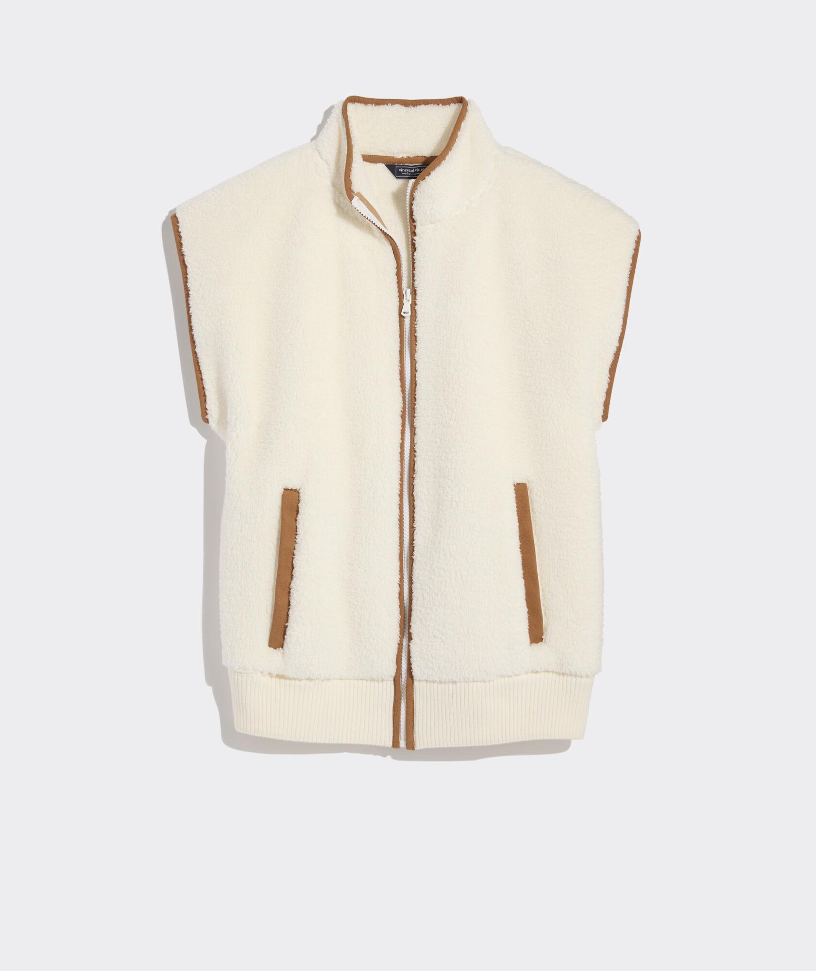 Teddy Fleece Full-Zip Vest Product Image