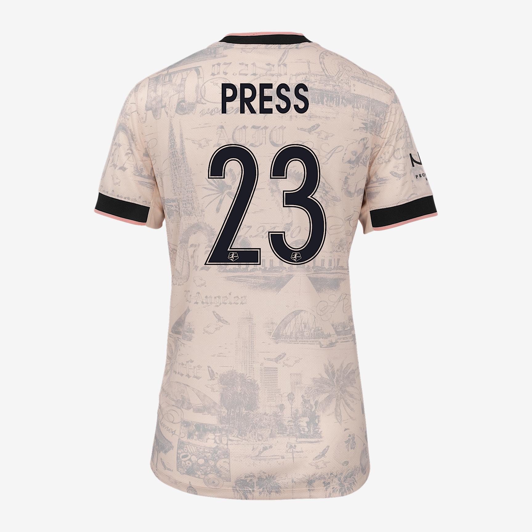 Alyssa Thompson Angel City FC 2025 Stadium Away Nike Womens Dri-FIT NWSL Replica Jersey | P35560ANAT-LSA Product Image