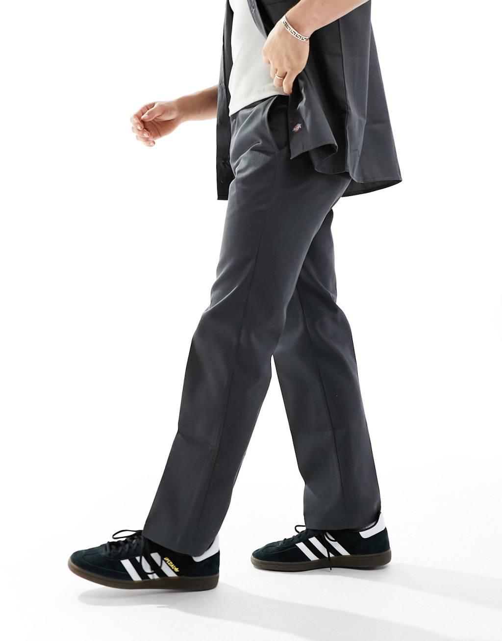 Dickies 874 straight fit work pants in dark gray Product Image