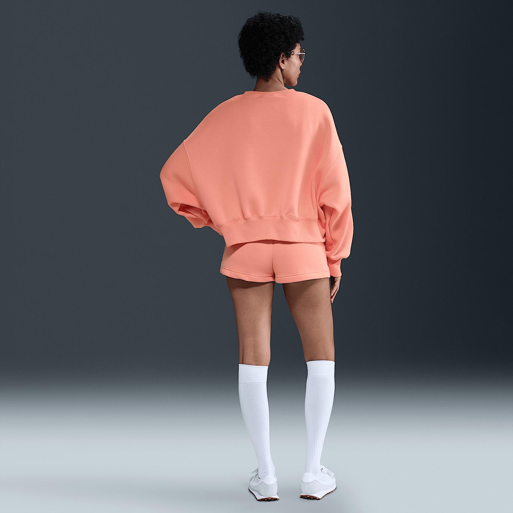 Womens Nike Sportswear Phoenix Fleece Over-Oversized Crew-Neck Sweatshirt | DQ5761-844 Product Image