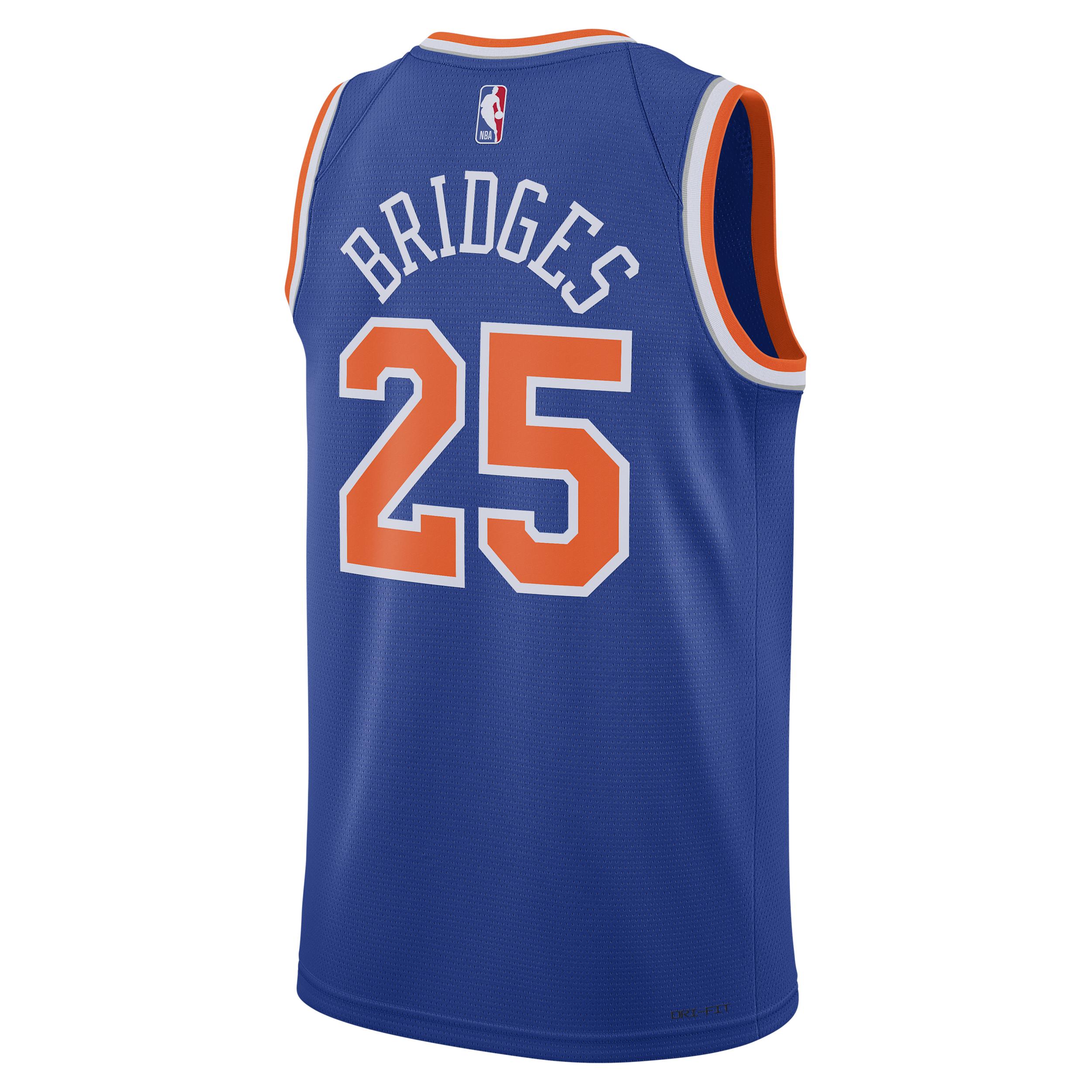 New York Knicks Icon Edition Nike Men's Dri-FIT NBA Swingman Jersey Product Image