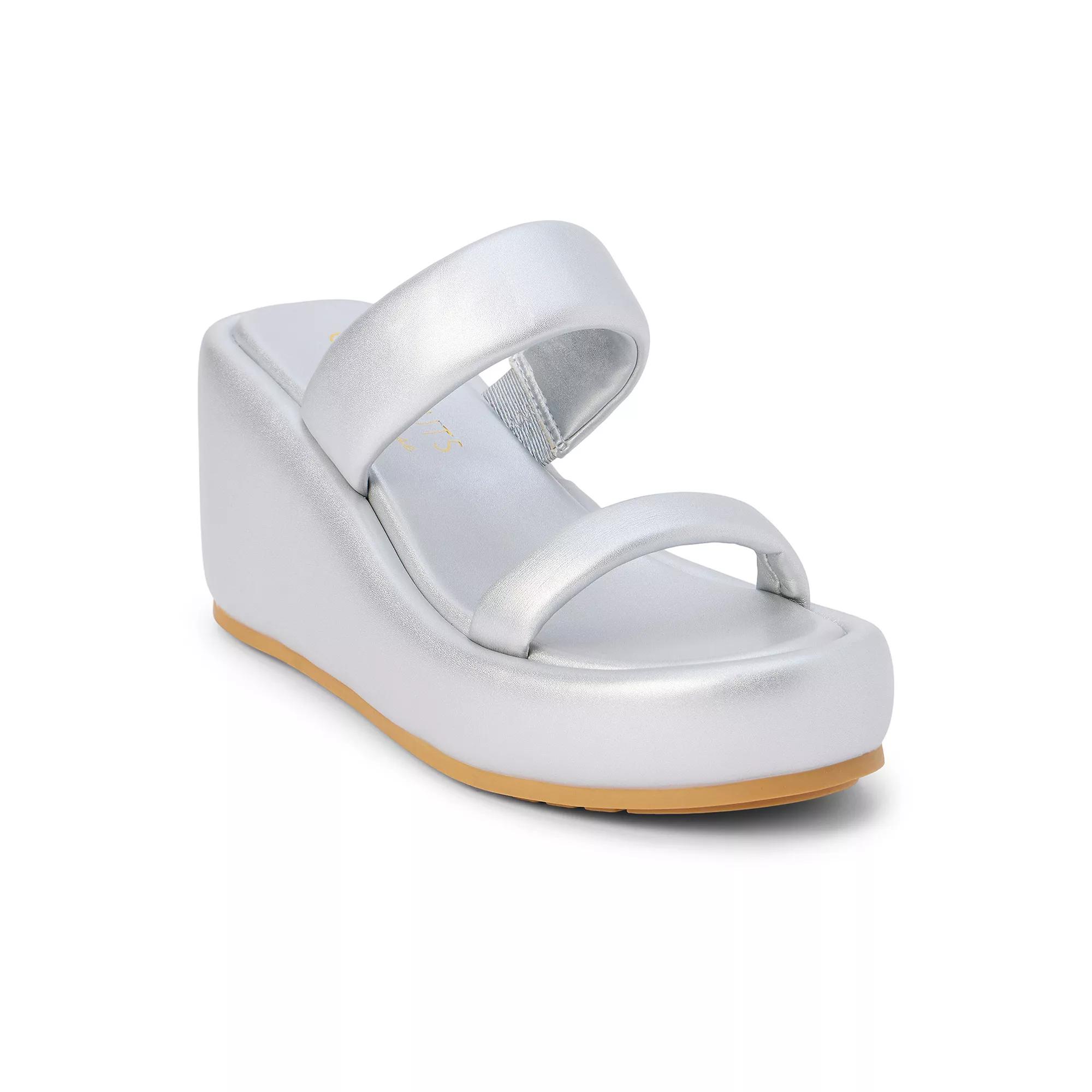 Coconuts Womens Unique Platform Slip On Sandal Product Image