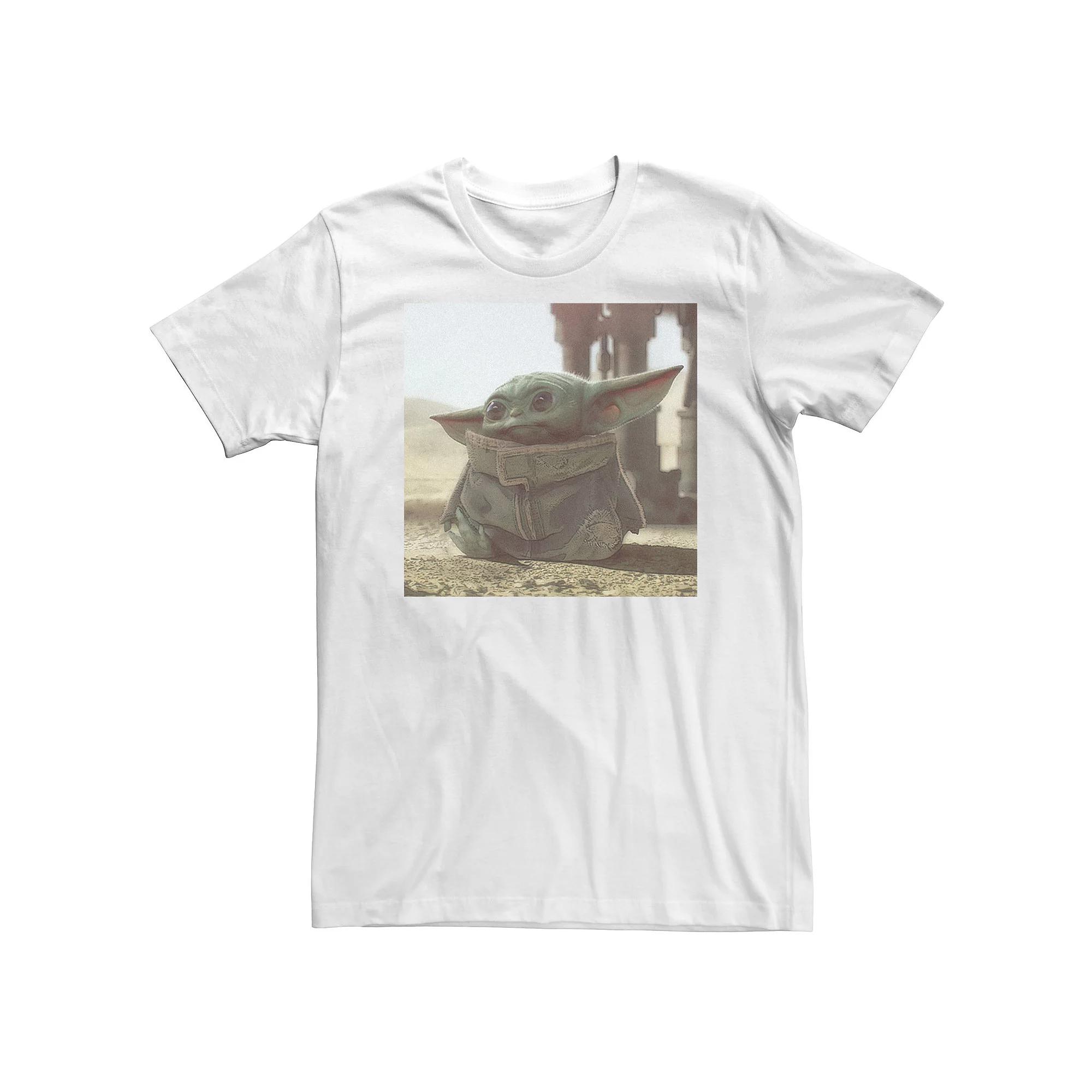 Big & Tall Star Wars The Mandalorian The Child Photograph Tee, Men's,  Product Image