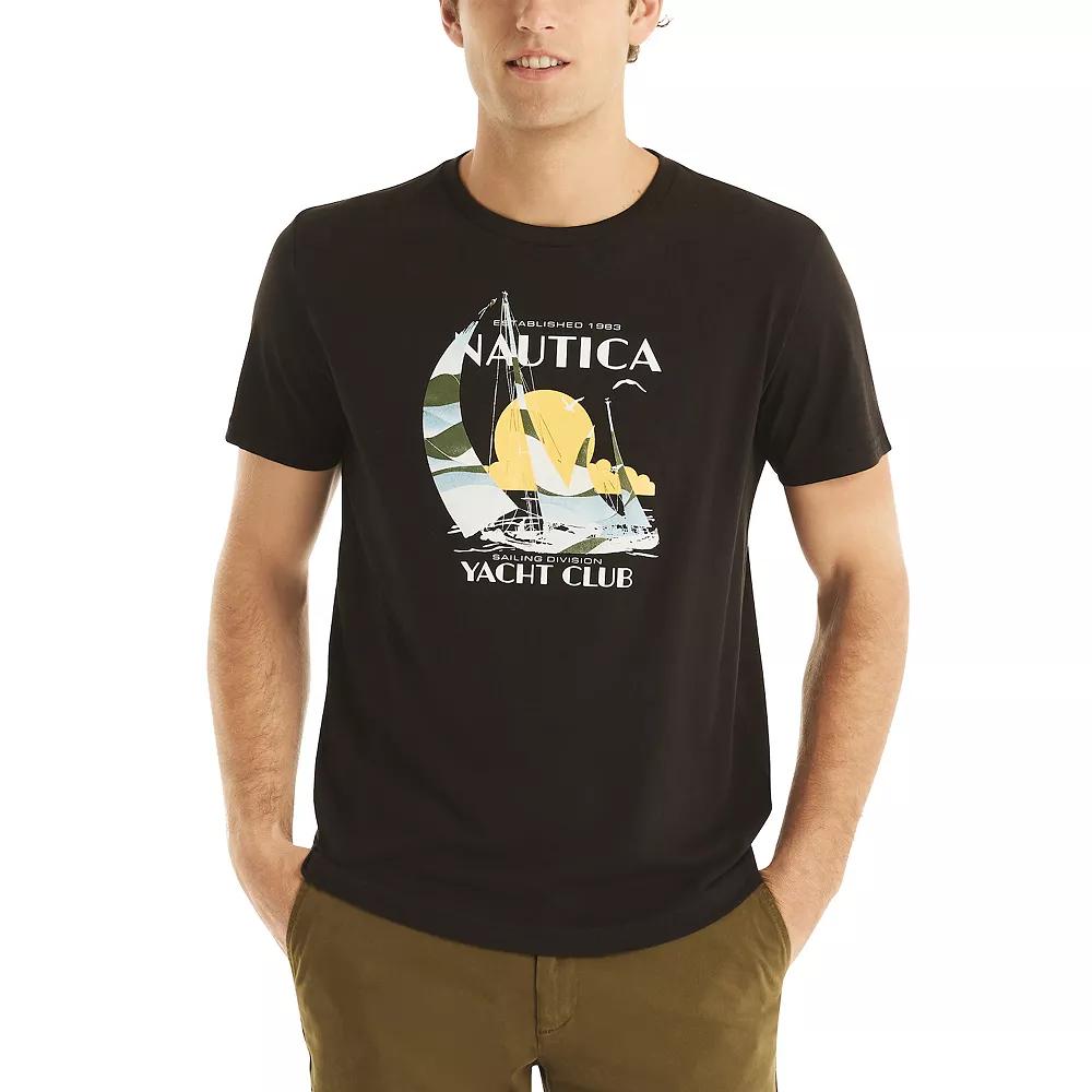 Men's Nautica Yacht Club Graphic Tee, Size: Small Product Image