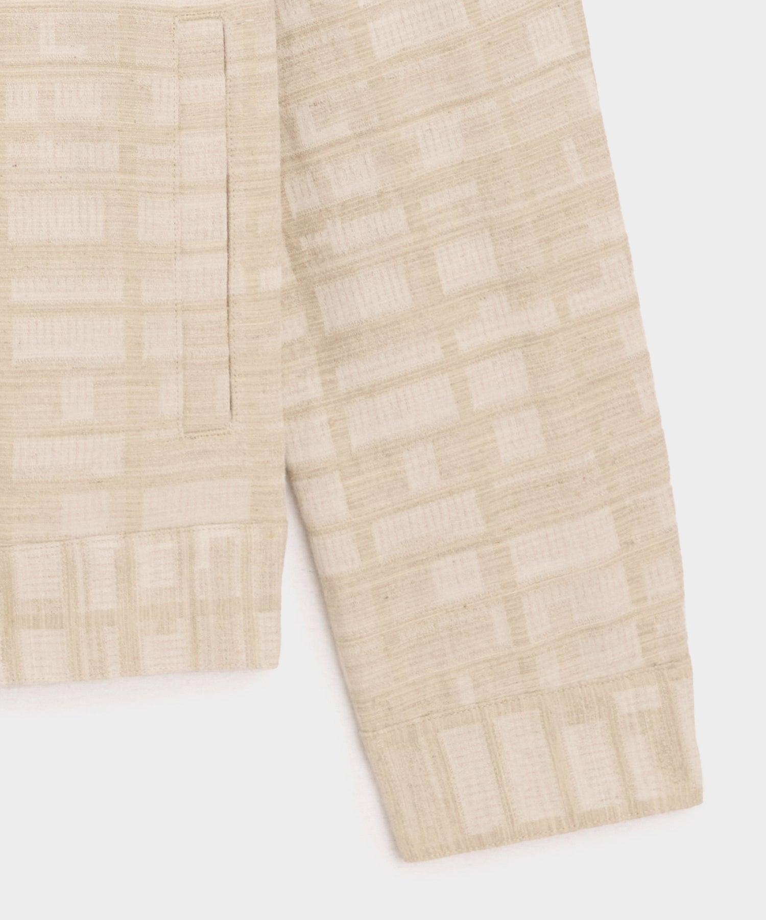 Textured Linen-Cotton Station Jacket Product Image