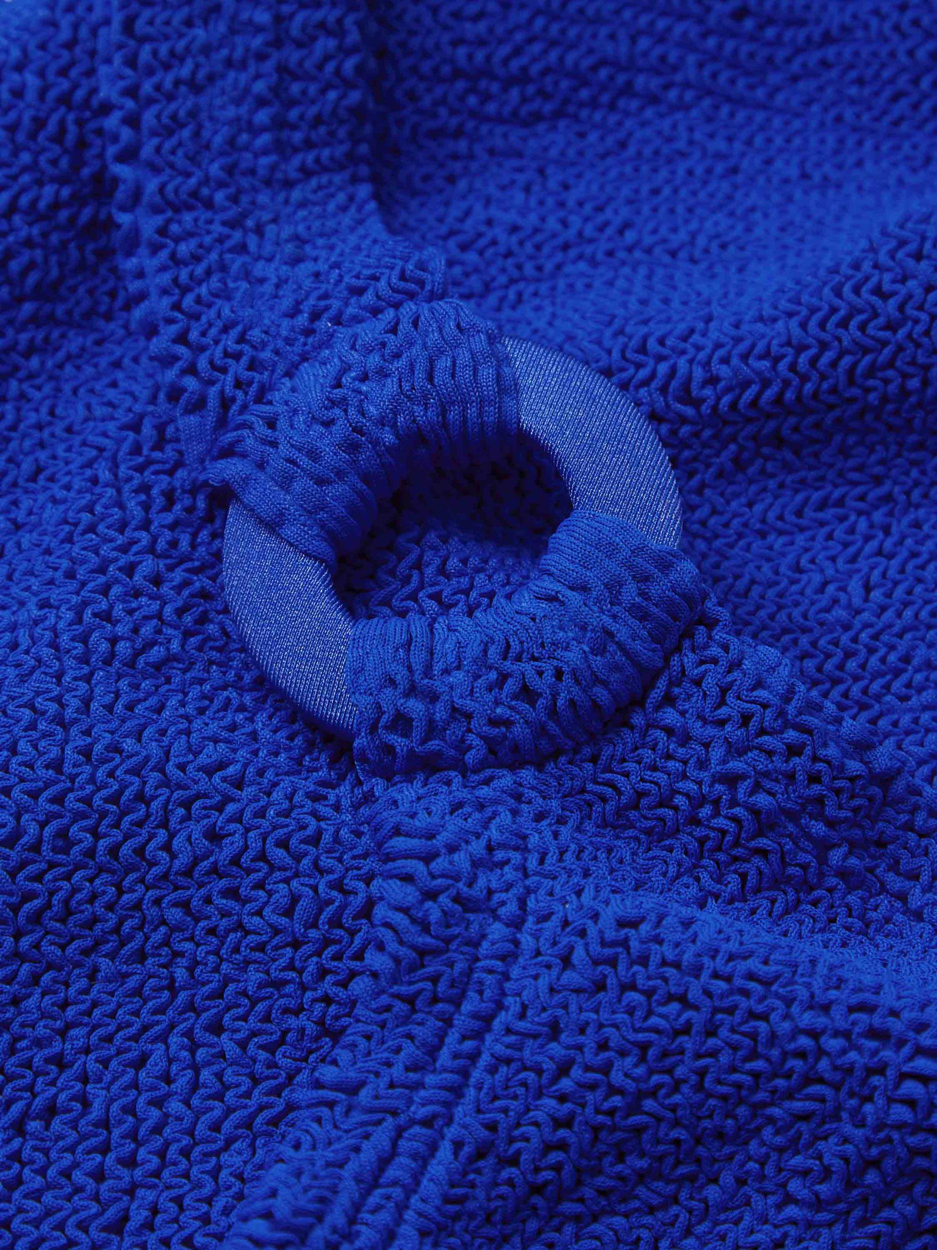 Domino Swim With Tonal Hoops - Royal Blue Product Image