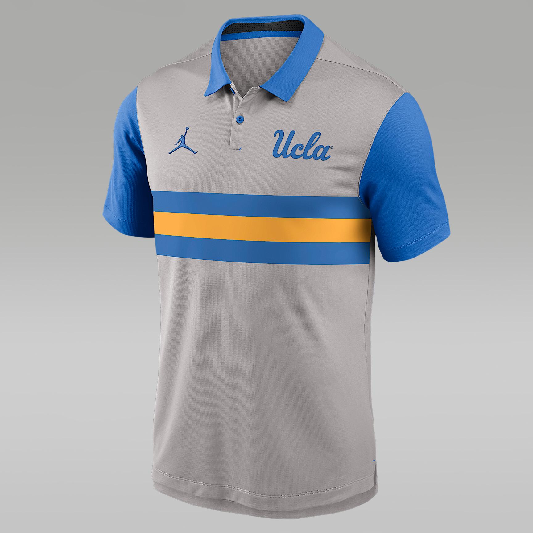 UCLA Vapor Men's Jordan Brand Dri-FIT College Polo Product Image
