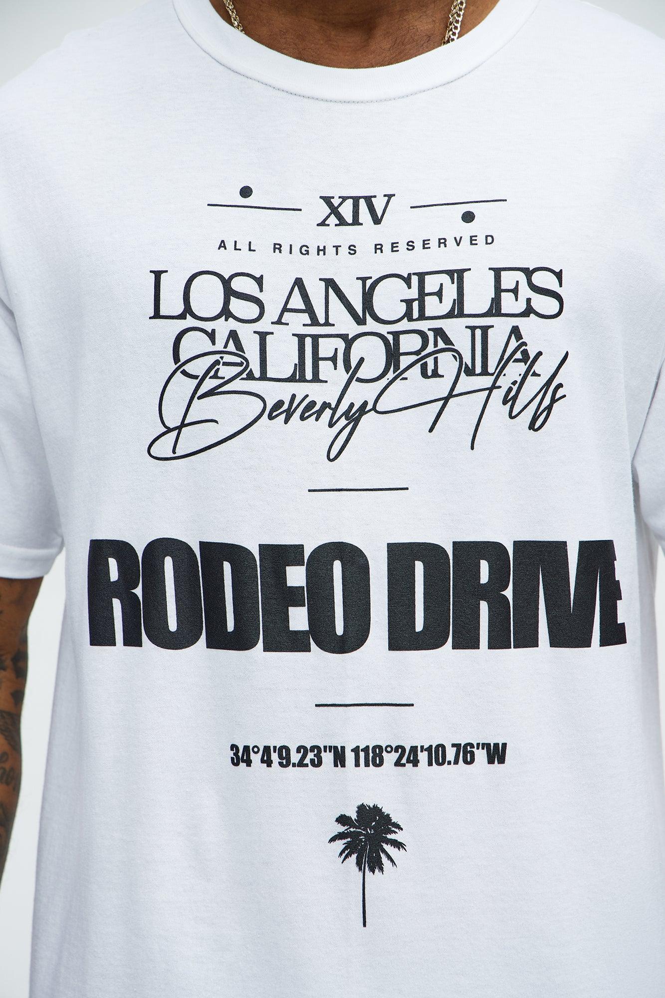 Rodeo Drive Destination Short Sleeve Tee - White Product Image