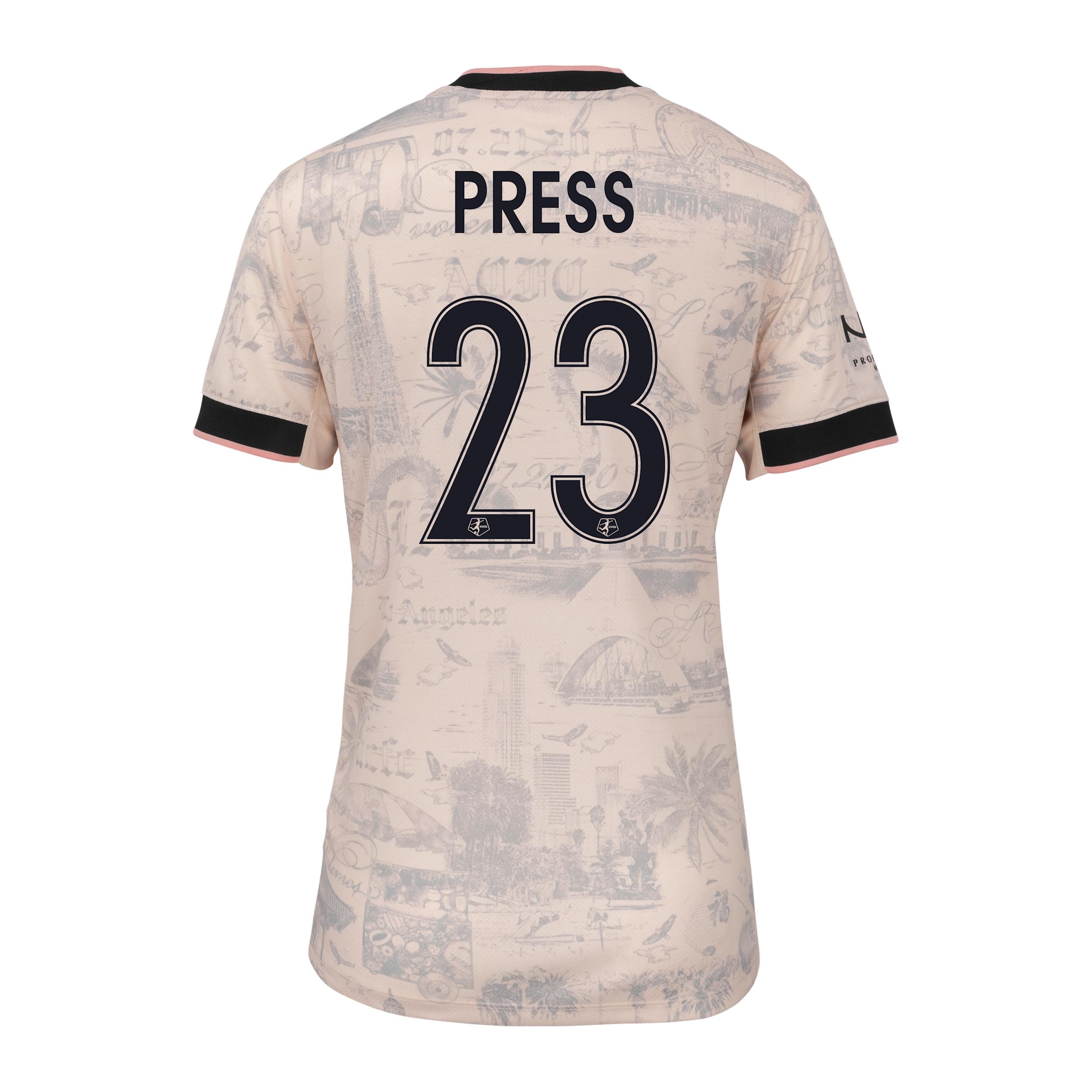 Alyssa Thompson Angel City FC 2025 Stadium Away Nike Womens Dri-FIT NWSL Replica Jersey | P35560ANAT-LSA Product Image