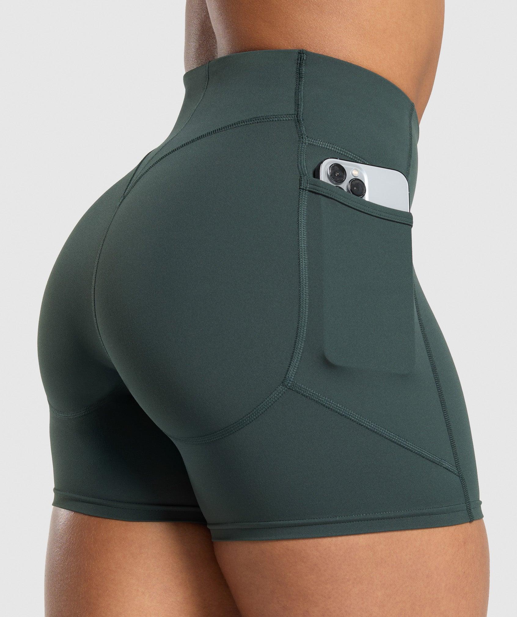 Gymshark Lifting Pocket Shorts - Darkest Teal Female Product Image