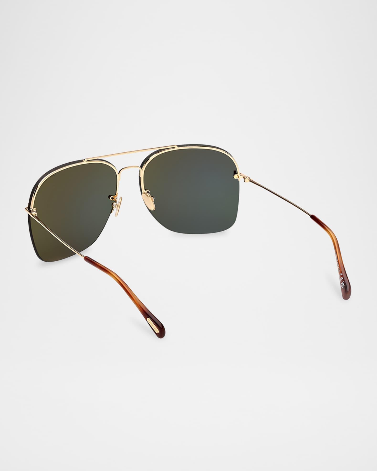 Men's Mackenzie-02 Metal Photochromic Aviator Sunglasses Product Image
