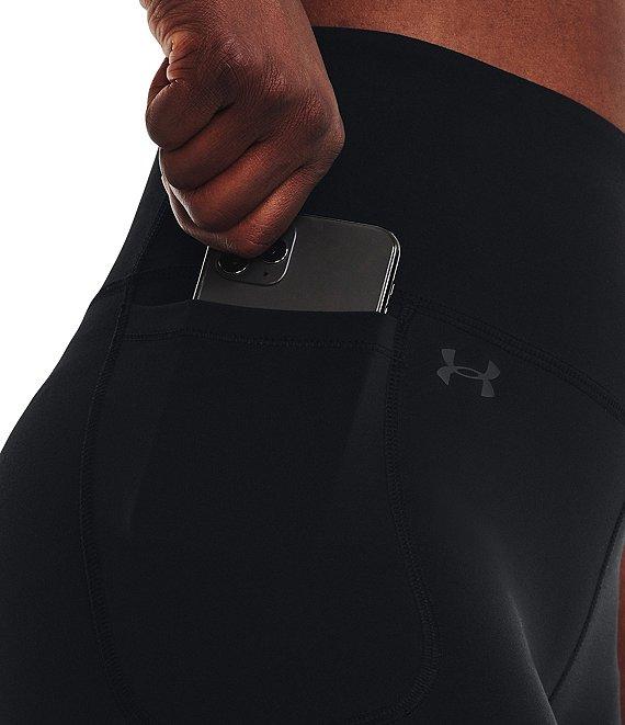 Under Armour Solid Motion High Waist Pull-On Bike Shorts Product Image