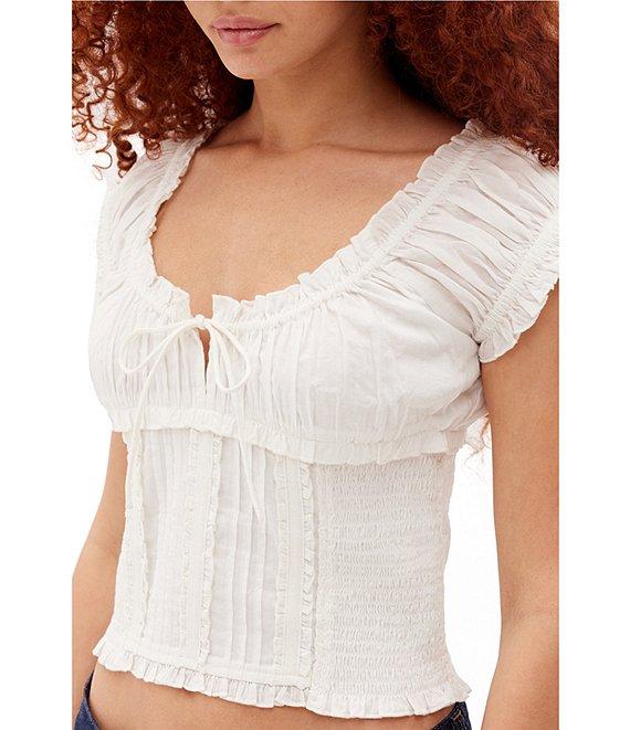 BDG Urban Outfitters Woven Nadia Blouse Product Image