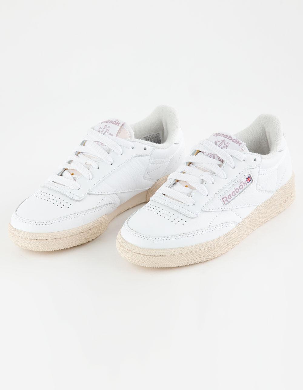 REEBOK Club C 85 Vintage Womens Shoes - WHITE Product Image