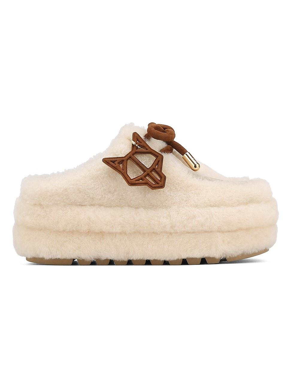 Womens Blizzard Suede Shearling Slip-On Shoes Product Image