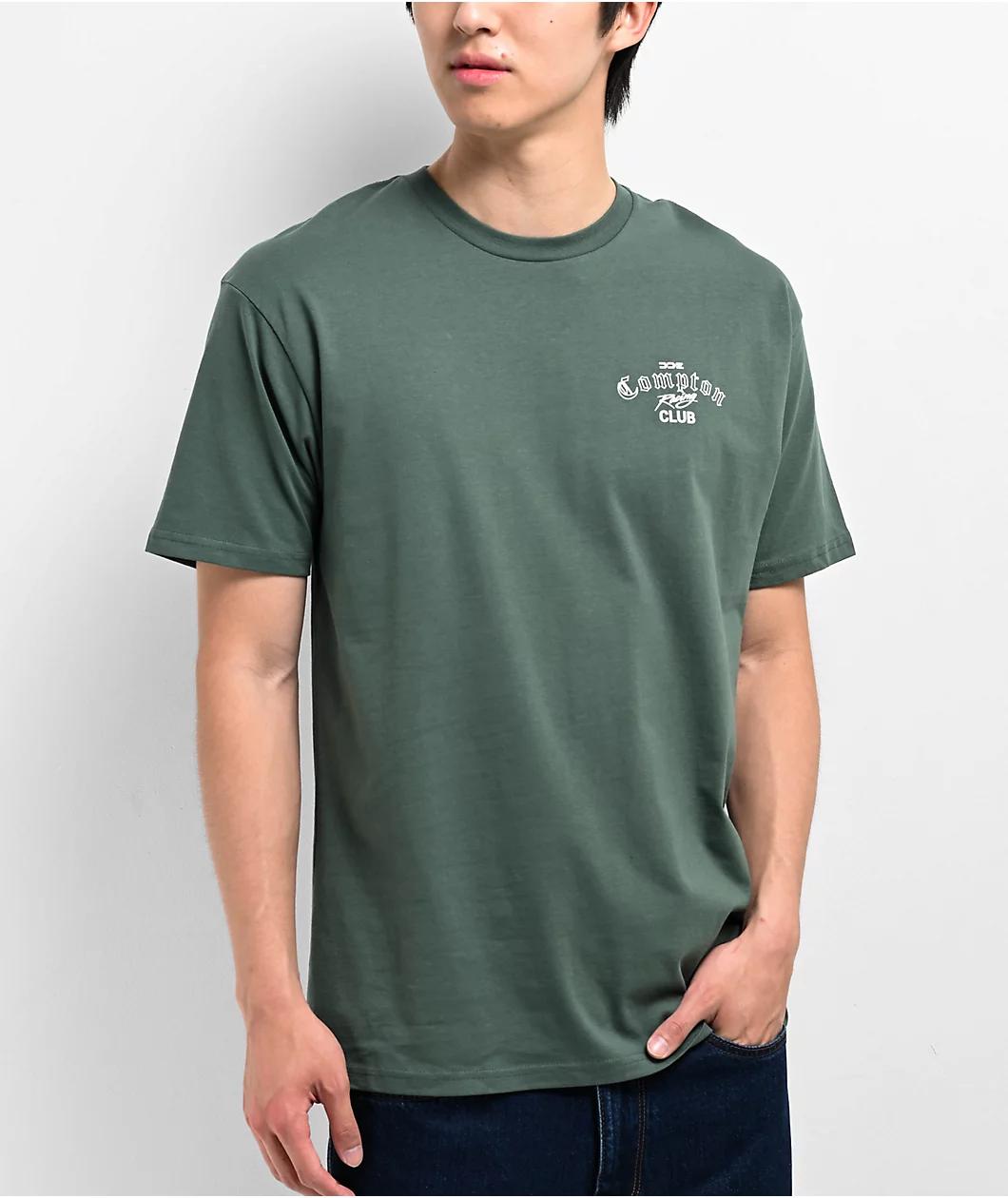 DDE Compton Racing Dark Green T-Shirt Product Image