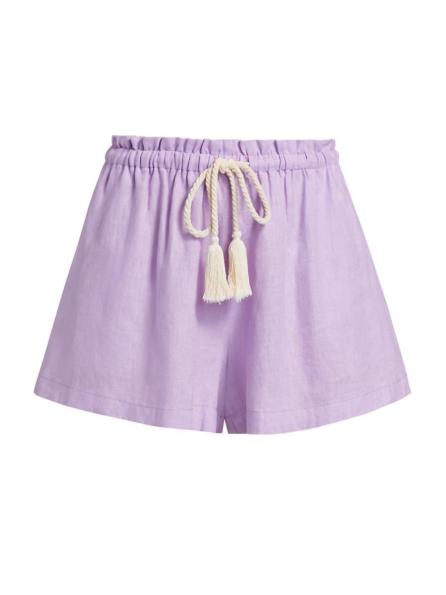 Womens Jacana Linen Shorts Product Image