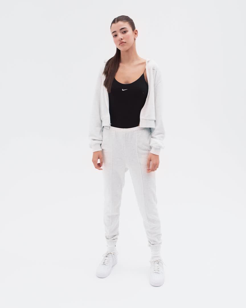 Women's Nike Sportswear Chill Terry Slim High-Waisted French Terry Sweatpants Product Image