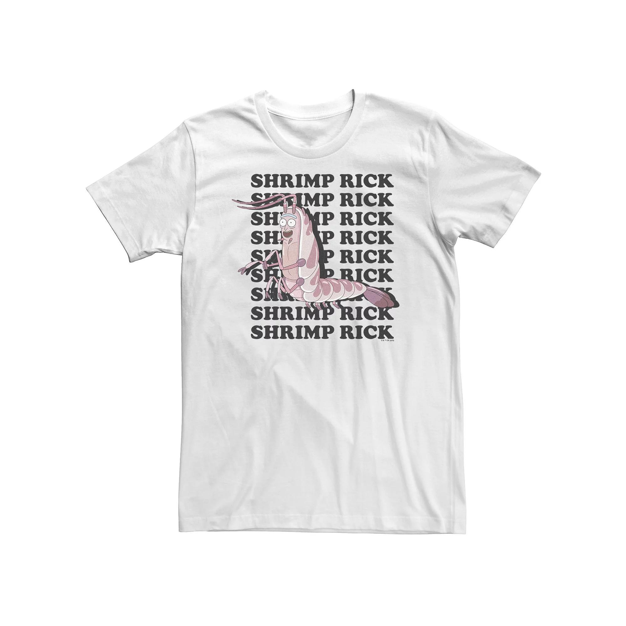 Big & Tall Rick & Morty Shrimp Rick Tee, Men's,  Product Image