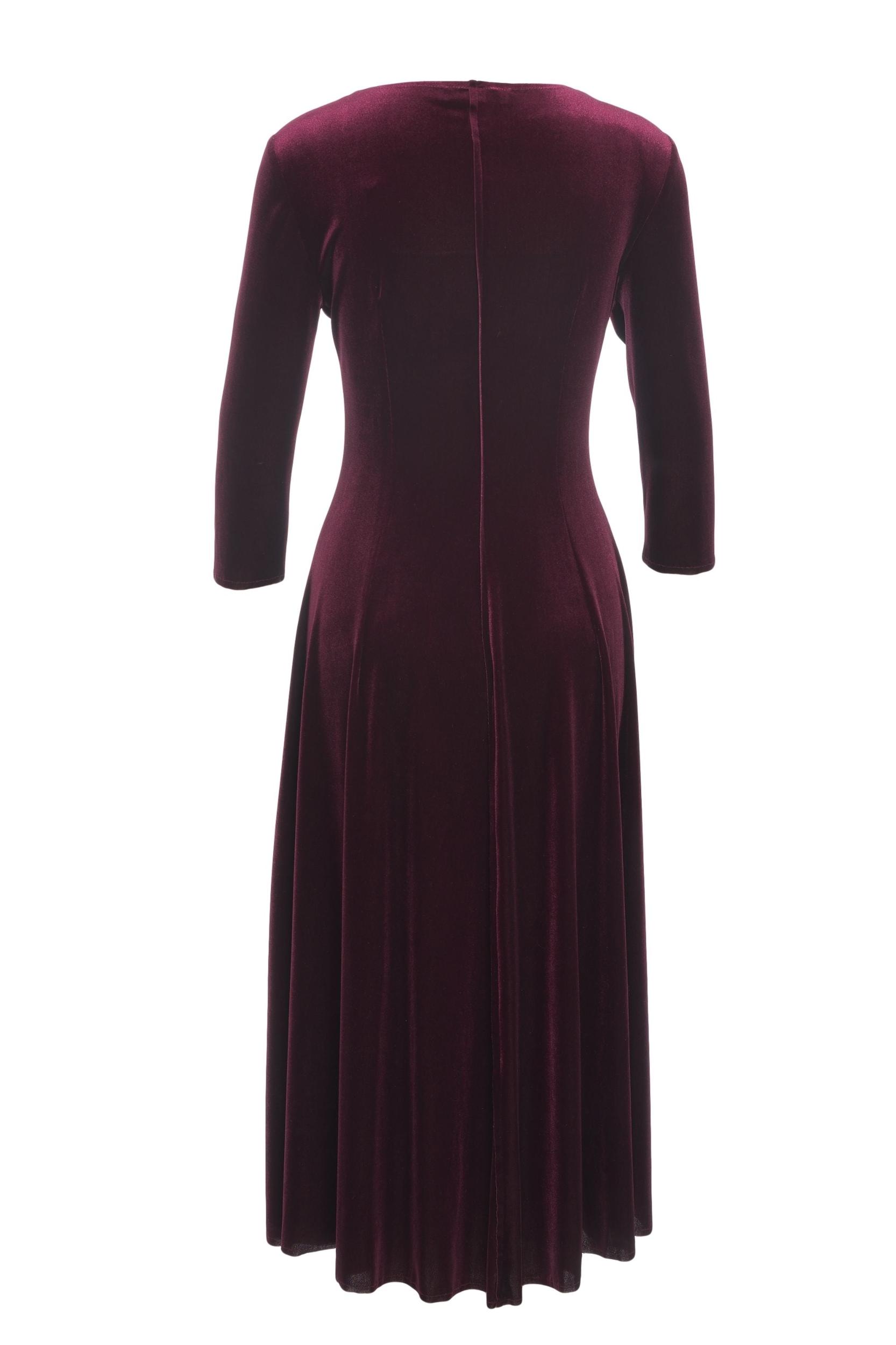 Velvet maxi dress Product Image