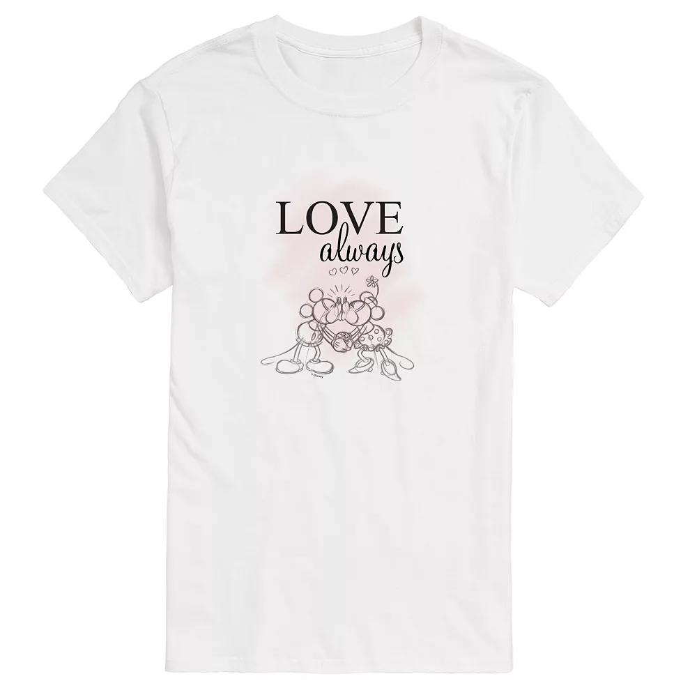 Disney's Men's Love Always Graphic Tee,  Product Image