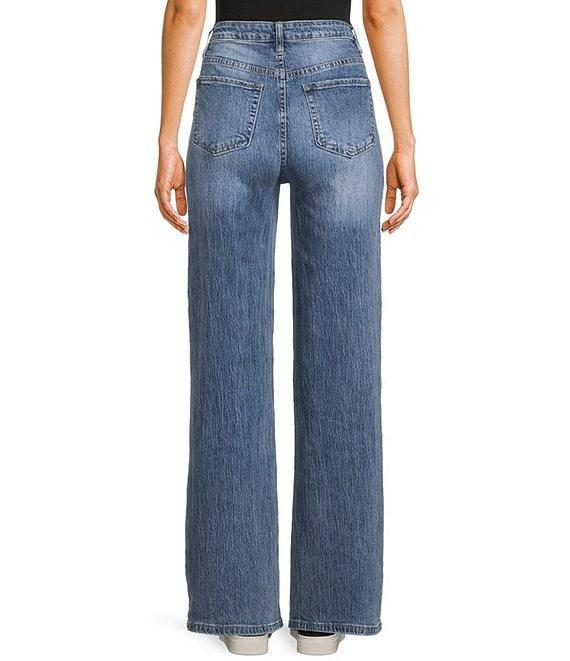YMI Jeanswear Bella High Rise Wide Leg Jeans Product Image