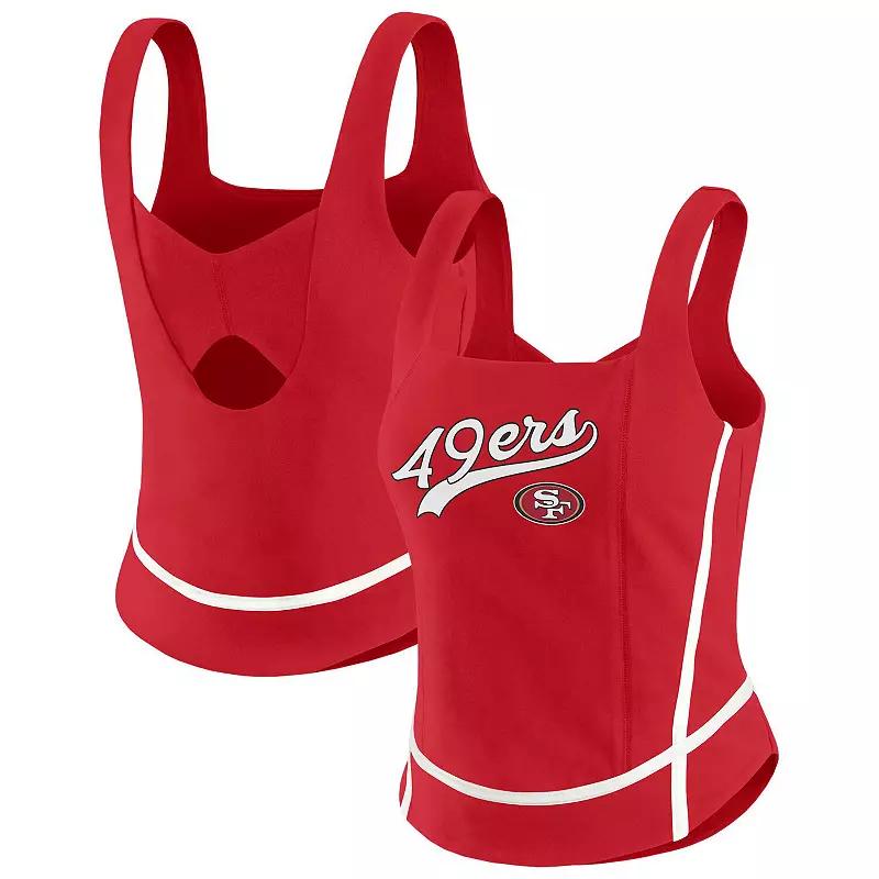 Women's WEAR by Erin Andrews Black Cincinnati Bengals Square Neck Tank Top,  Product Image