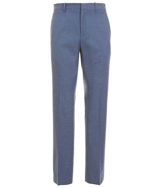 Perry Ellis Big & Tall Slim Fit Performance Stretch Dobby Louis Suit Separates Dress Pants Product Image