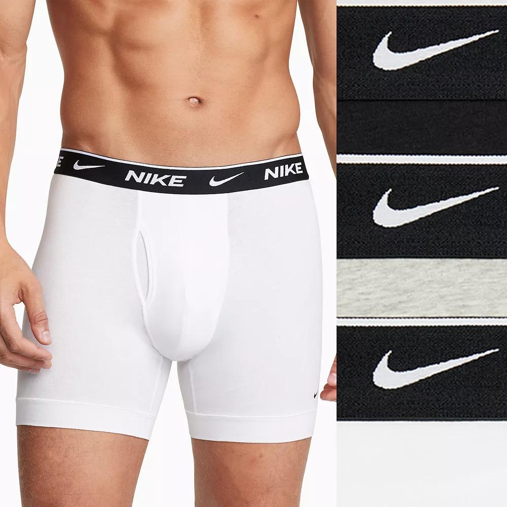 Nike Mens Stretch Cotton Boxer Briefs (3-Pack Product Image